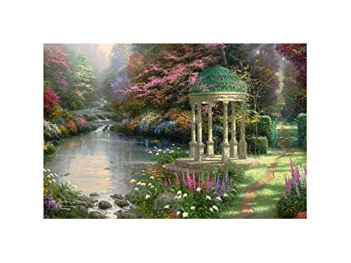 Flagology.com, Thomas Kinkade, Garden of Prayer Doormat – 18″ x 30″, Outdoor/Indoor Doormat, Heavy Duty Recycled Rubber, Non-Slip Backing, Vibrant