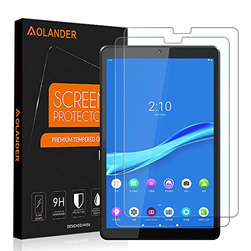 AOLANDER para Lenovo Tab M10 FHD Plus Cristal Templado Protector de Pantalla, 9H Dureza [Anti Arañazos] [Alta Definicion] [Sin Burbujas] Screen Protector【2 Pack/10.3 inch】