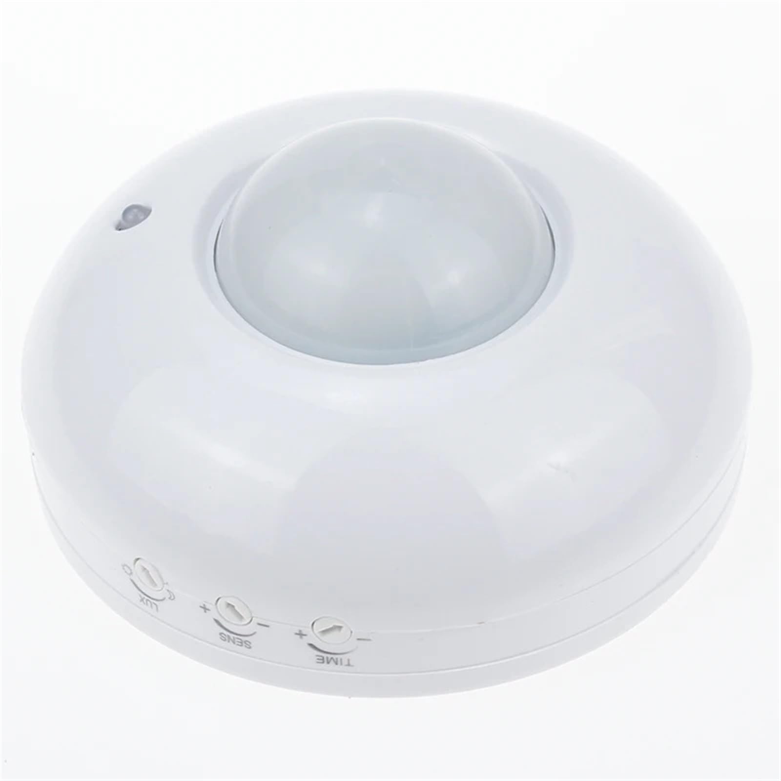 Interruptor de Sensor de movimiento infrarrojo ajustable, 110V-240V, movimiento del cuerpo, Detector de Sensor infrarrojo de techo, interruptor de bombilla, 1 Uds.