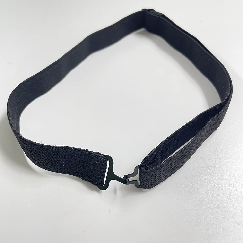 Luchuan Elastic Adjustable Black Bow Tie Straps For Adult Fashion Bow Tie (Pack of 100 pieces)