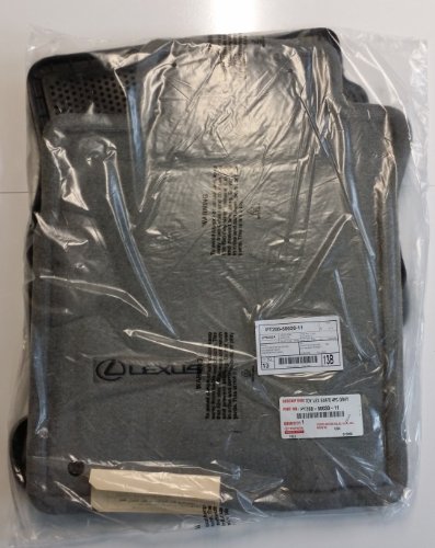 Toyota Genuine Parts PT208-60030-11 OEM Lexus GX470 Gray Carpet Floor Mat Set