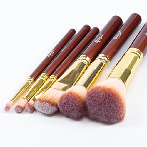 Bengal Brushes Brush Set - Professional Makeup Kit For Women & Girls - Perfect For Christmas Gift, Cosmetics Brushes Complete With Professional Bag Holder.