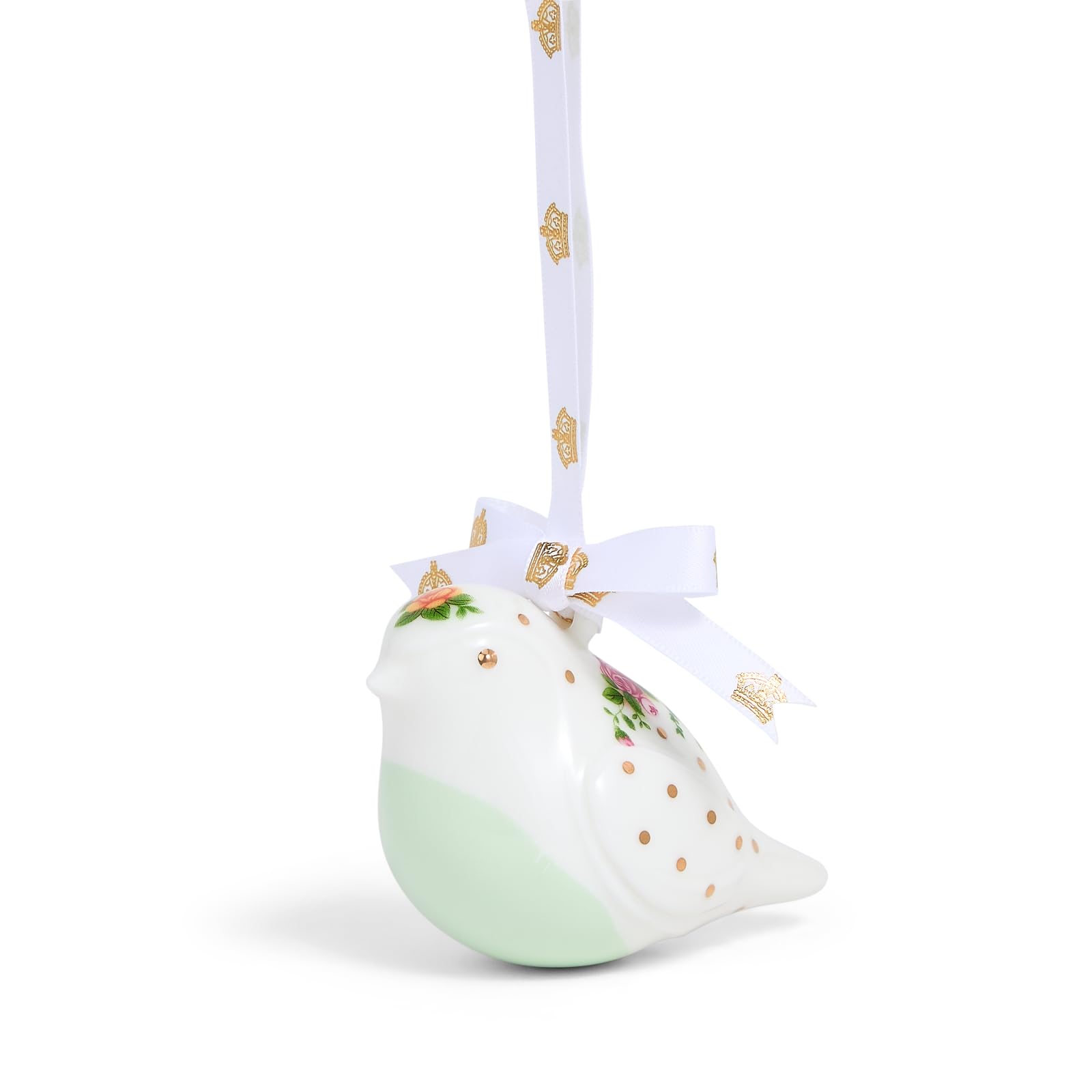 Royal Albert 1079435 Hanging Ornament, Porcelain, White