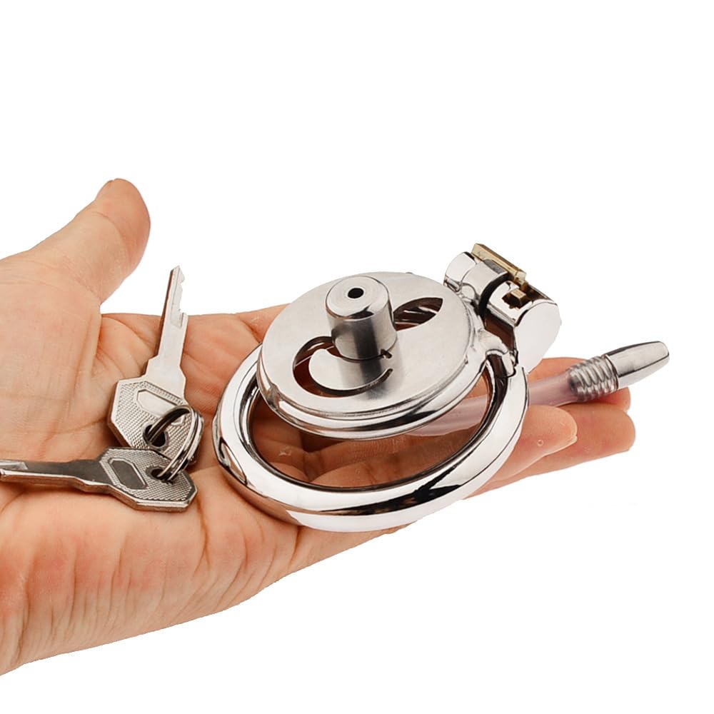 Cintura di Supporto Regolabile per Pilates da Uomo, Gabbia in Metallo Inossidabile, Design Sportivo,50mm