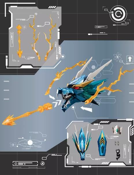 摩動核 星甲魂将伝 MNP-XH03 敖丙　【内装未開封、美品】 51fFxyrLThL._UF350,350_QL80_.jpg