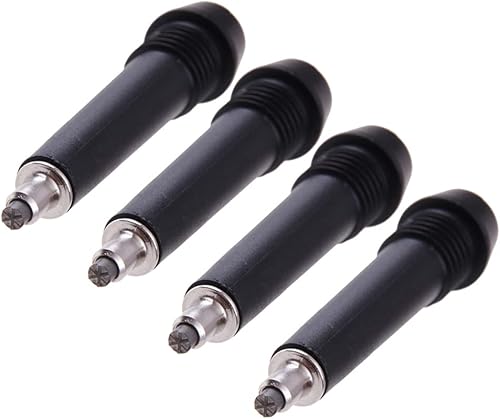 4 piezas de punta para caminar Trekking caña Alpenstock reemplazo trekking puntas de goma