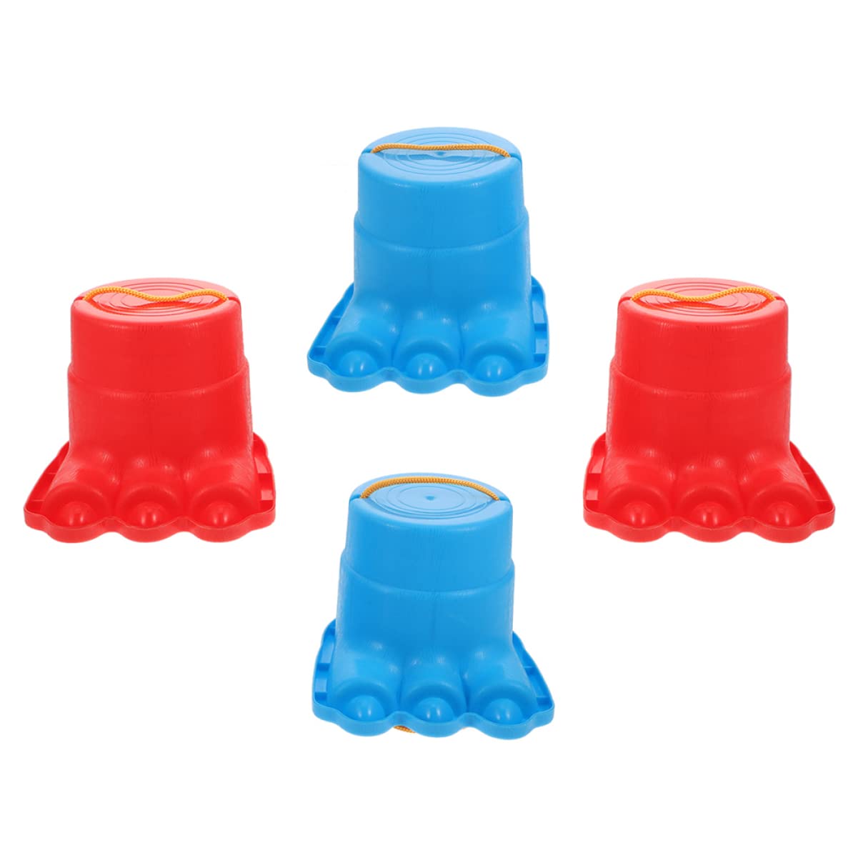 NAMOARLY Boys and Girls: 2 Pairs of Balance Beam Stilts Outdoor Plaything Toy Sensory Training Boys and Girls Toys Random