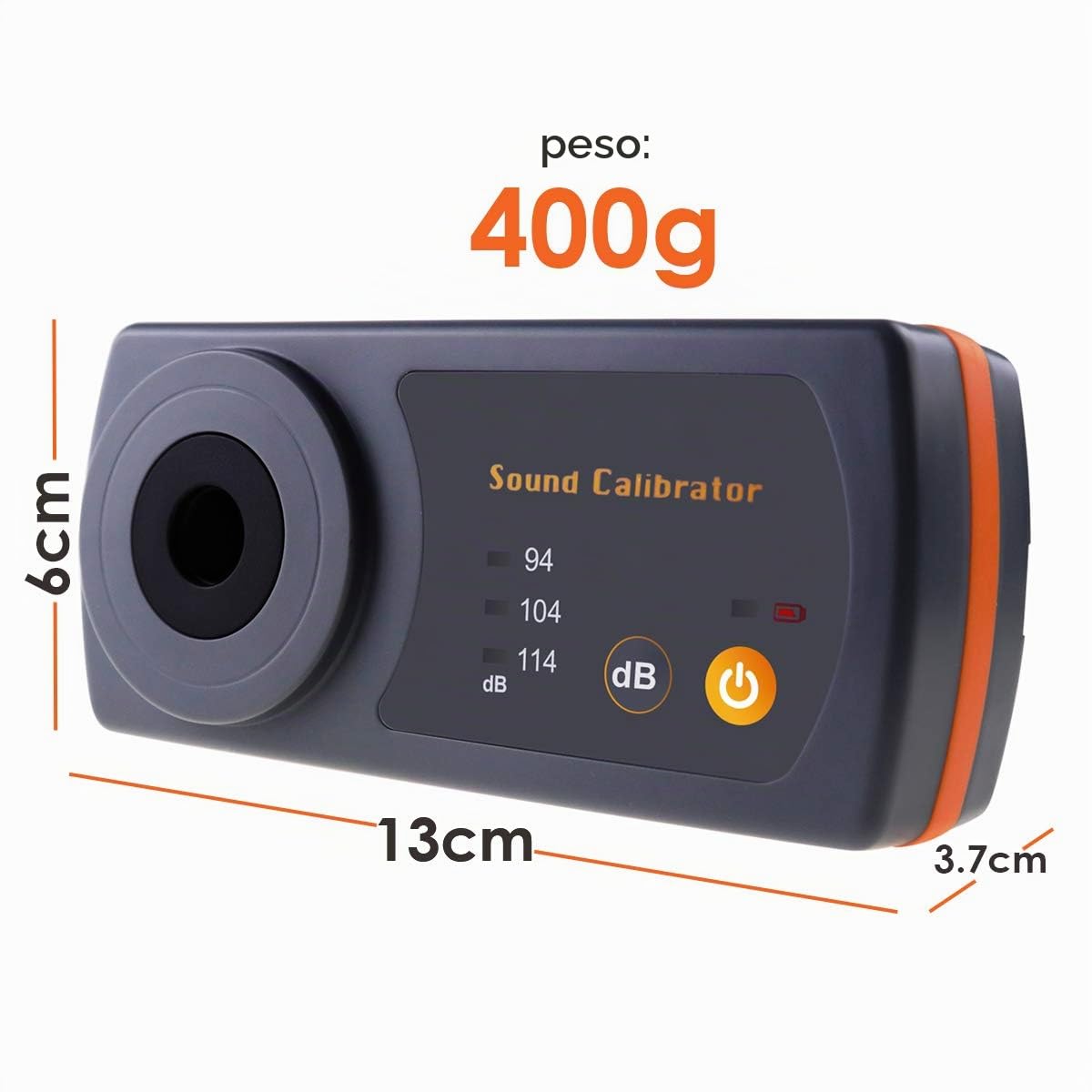 Digital Sound Calibratore 94db E 114db Per 1/2" E 1" Pollice (30dB ~ 130dB)