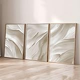 Photo Gallery zhaolin quadro su tela con onde astratte beige, poster minimalista, toni tenui, decorazione estetica per soggiorno, arredamento moderno per la casa (20x35x3 cm/tela) Photo Gallery zhaolin quadro su tela con onde astratte beige, poster minimalista, toni tenui, decorazione estetica per soggiorno, arredamento moderno per la casa (20x35x3 cm/tela)