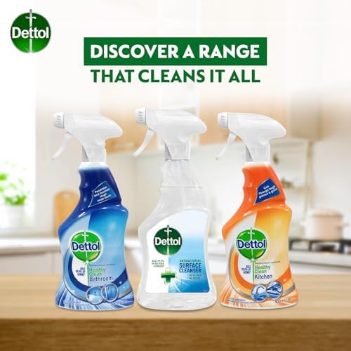 Dettol Multi-Surface Cleaner, Trigger Spray, Cleans & Removes Dirt, Kills 99.9% of Bacteria & Viruses, 500Ml 7