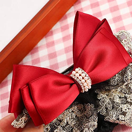 Vctitil 5 Pcs Hair Snood con Moño, Cobertura Profesional para Moño de Pelo miniatura 6