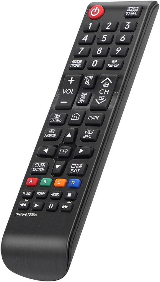 BN59-01303A BN59-01268D Remote Control Compatible with Samsung 4K UHD 2018 2019 Smart LED TV UE40MU6103 UE40MU6120 UE40MU6122 UE40MU6125 UE40NU7199 UE43NU7170 UE50NU7095 - No Setup Required