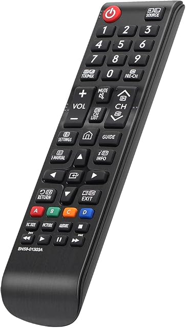 Gvirtue BN59-01303A BN59-01268D Remote Control for Samsung 4K UHD 2018 2019 Smart LED TV UE40MU6103 UE40MU6120 UE40MU6122 UE40MU6125 UE40NU7199 UE43NU7170 UE50NU7095 - No Setup Required