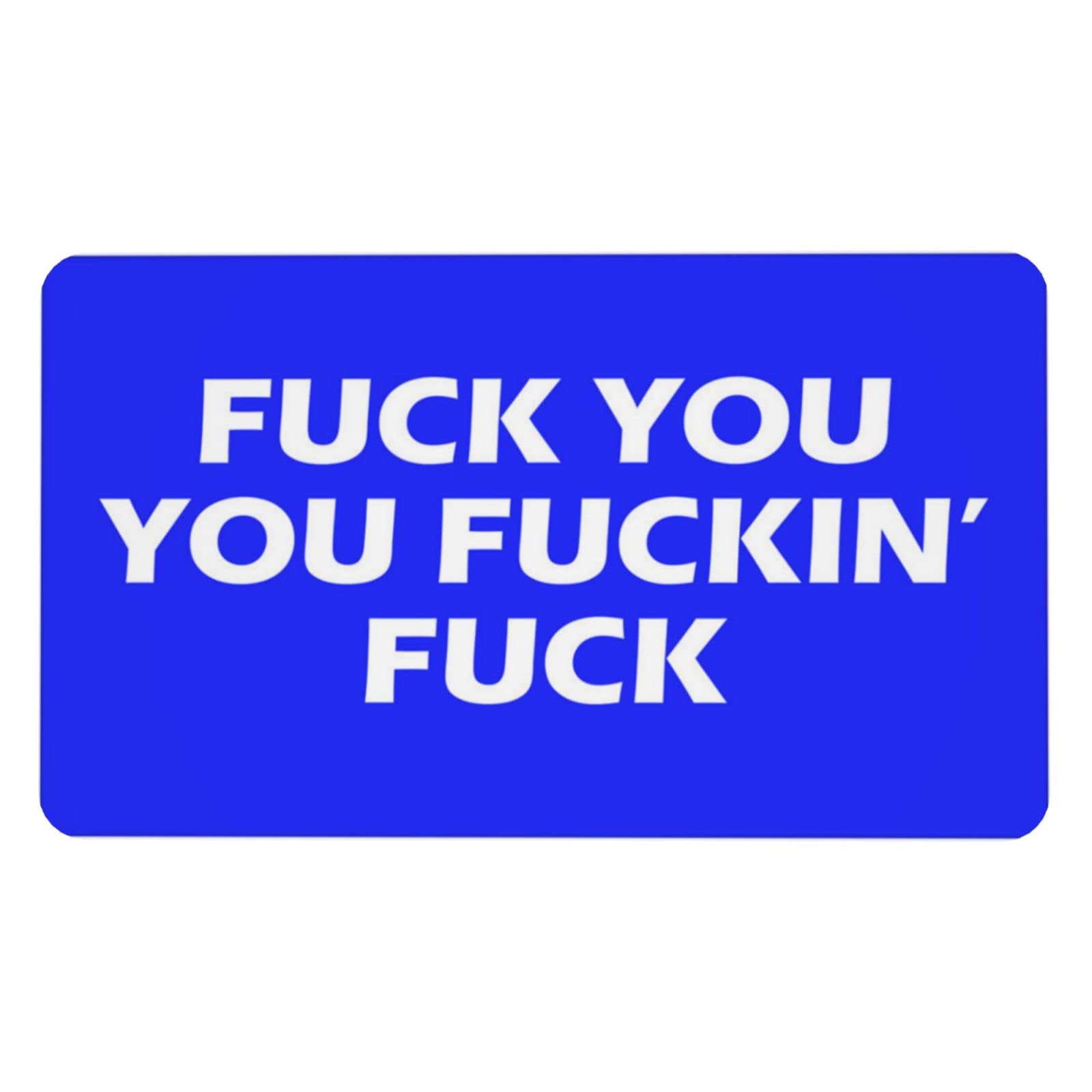 Tapis de bureau humoristique Crazy Mouse Pad pour le télétravail