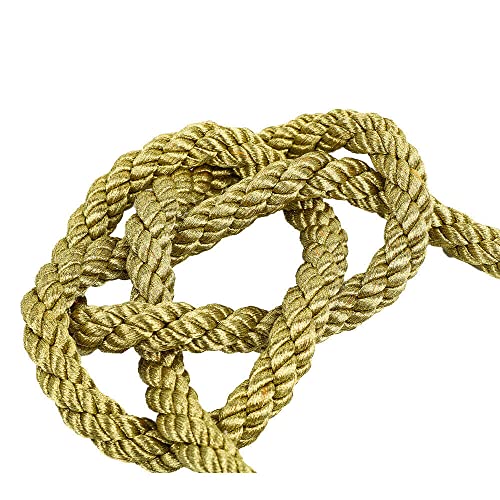 New Vip Charm Junction Produce JDM Fusa White Kiku JP Knot Gold Kin Tsuna Rope4