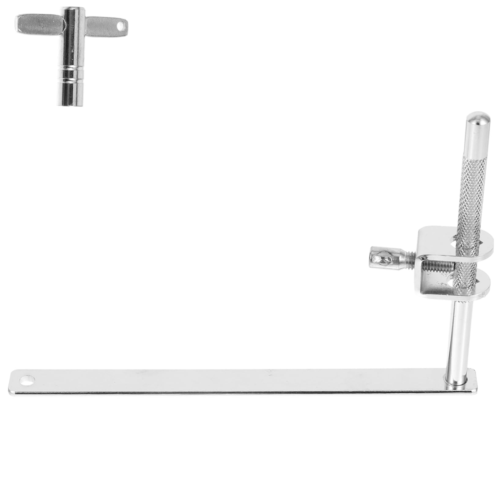 Toyvian Snare Drum Lug Locks Cowbell Holder Clip Metal Bracket Drum Set Accessory