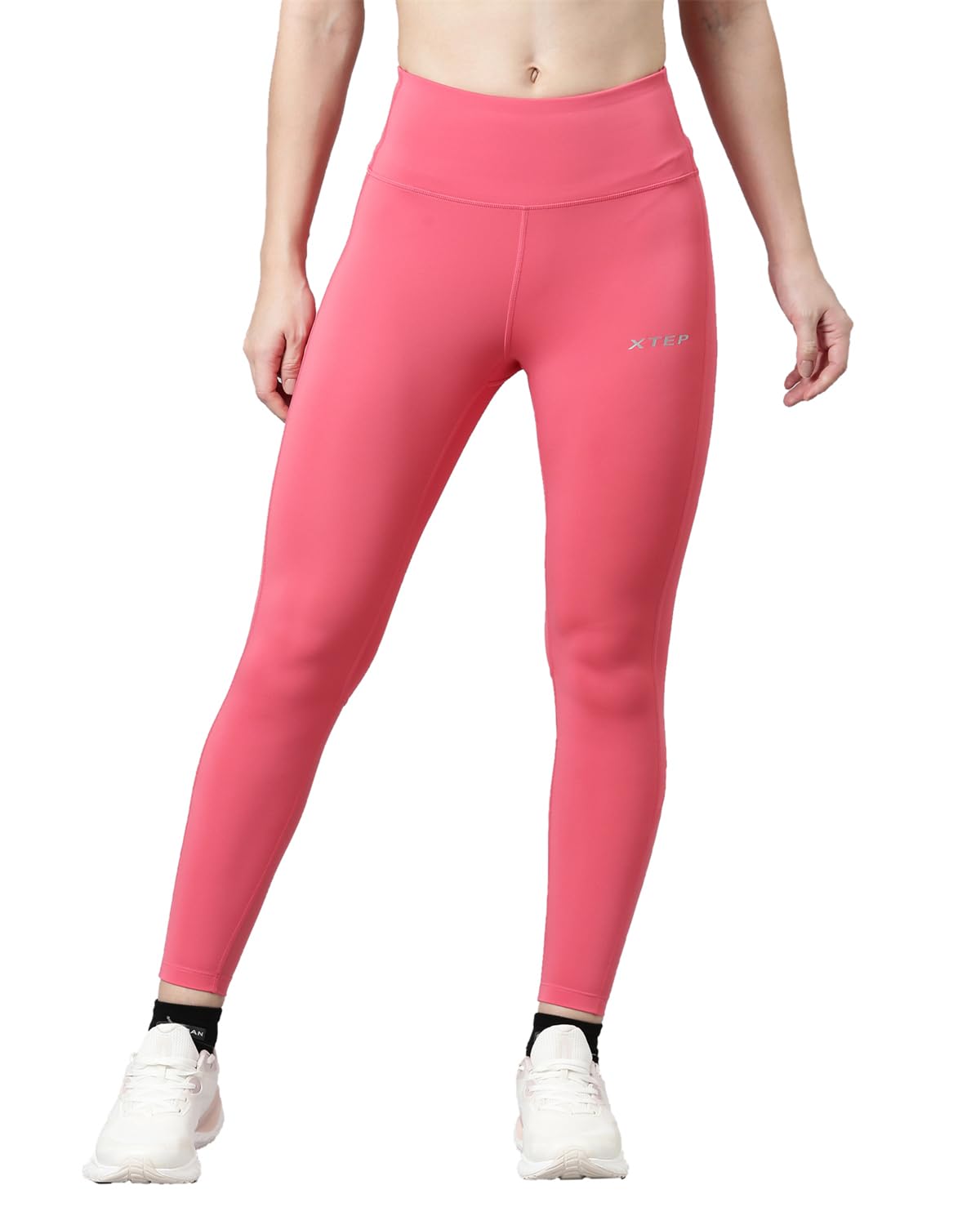xtep Women Training Sports Polyester Athletic Leggings-picture-46