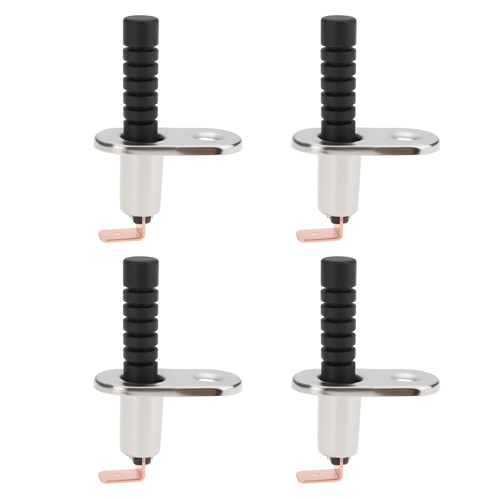 EMSea 4PCS Auto Door Pin Switch ASW-18-3 20A 12VDC Compatibile con Interni del Veicolo Luce Cappuccio Tronco Allarme