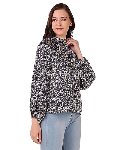 Image of BoheeWohee Women's Full Sleeves Casual Satin Top