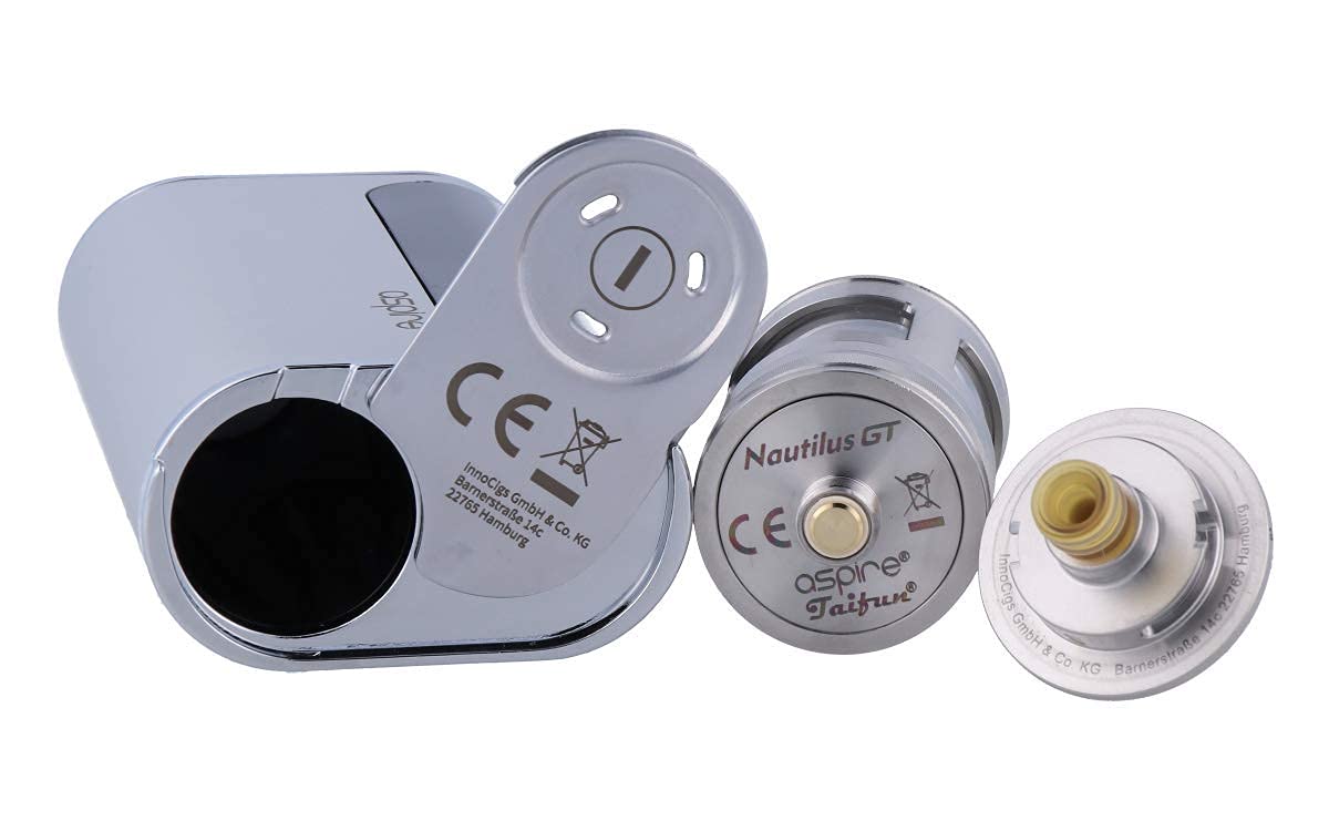 Aspire Nautilus GT + Glint Mod Kit 75 W, mit Nautilus GT Tank 3 ml, Riccardo  E-Zigarette, rosgold: Amazon.de: Elektronik & Foto