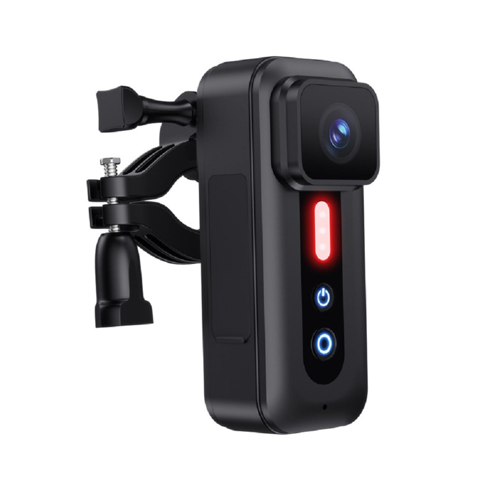 Motociclo Bici 4K HD Telecamera portatile Wi-Fi Video Registrazione Telecamera Staffa di montaggio Opzione durevole per appassionati di ciclismo e viaggiatori