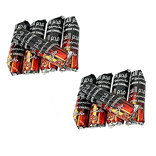 KAV 100 Scheiben Schnellanzünder Kohle für sofortiges Licht, Wasserpfeife, Nargila Shisha, Rauchpfeife, Flammenlicht und… – Bild 3