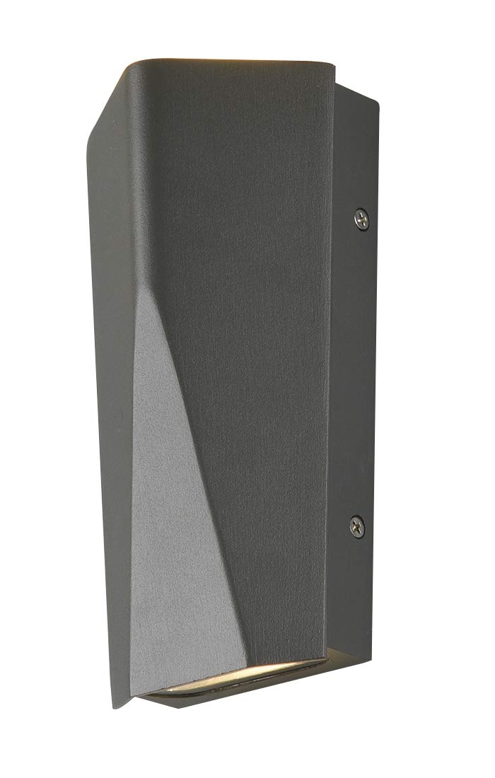 Trio Leuchten Charcoal Tay 226560242 Led Outdoor Light Die-Cast Aluminium Anthracite 2X 4.5 Watt