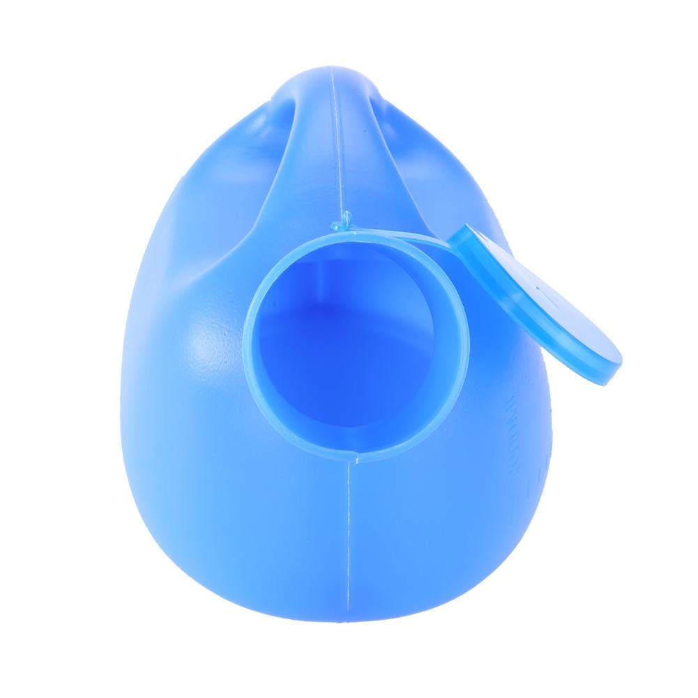 Nikou Botella de orina al aire libre portátil de 2000 ml con colector de orina de orina orinal masculino orificio de orina
