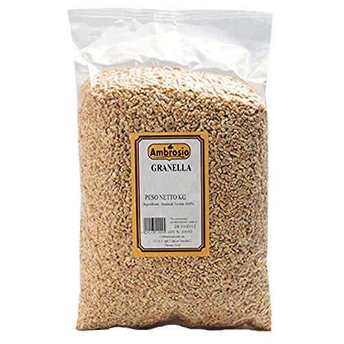 GRANELLA DI NOCCIOLE AMBROSIO 1 KG 1000gr NOCCIOLA GUARNIZIONI DOLCI TORTA