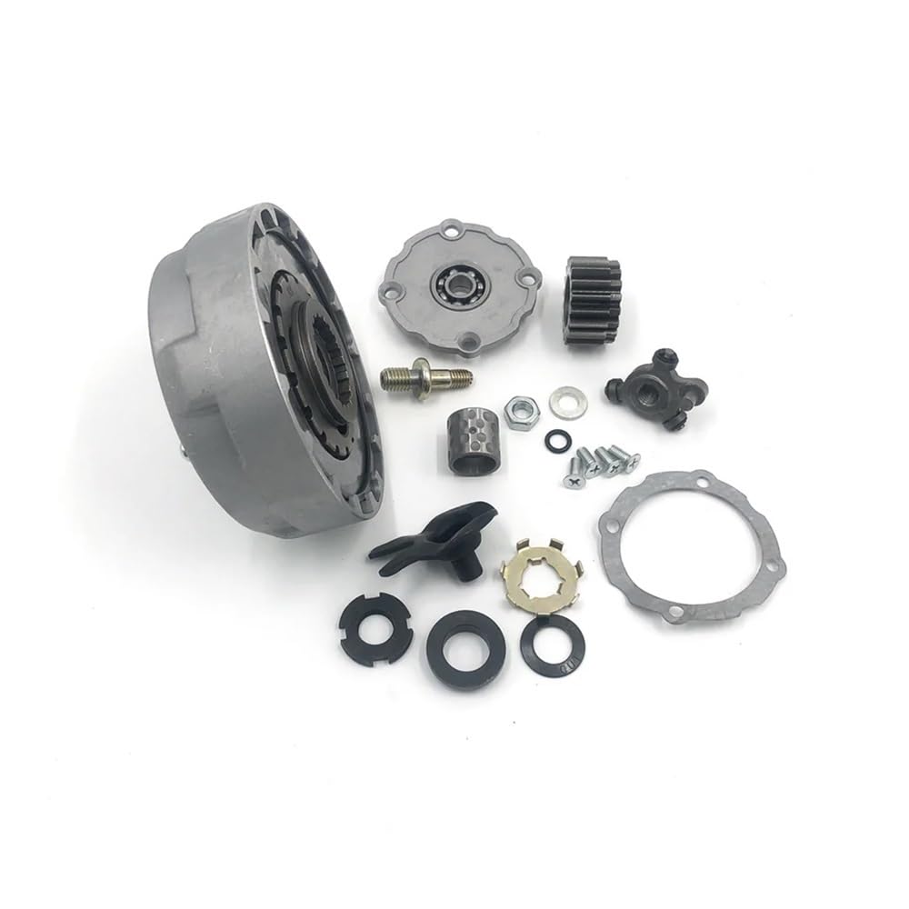 Conjunto de Embrague semiautomático de 18 Dientes, Apto for ATV Q de 50 CC, 90 CC, 110 CC y 125 CC, y Moto de Cross.