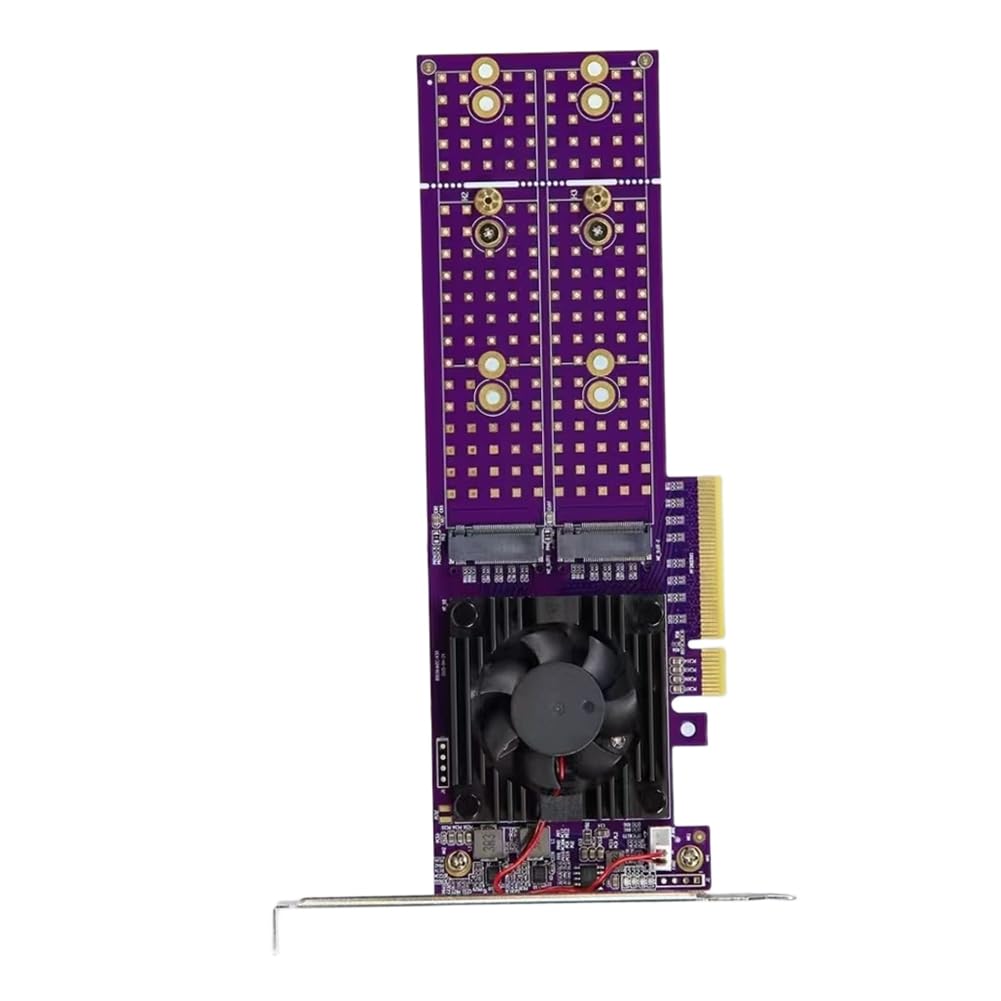 Scheda di Espansione PCIe 3.0 Scheda di Espansione PCIe M.2 ASM2824 A Alloggiamenti Non È Richiesto Alcun Smontaggio 4 Interfacce NVME