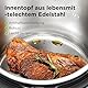 Midea Elektrischer Schnellkochtopf 9-in-1, 8L Multikocher 12 Voreinstellungen Instant, Joghurtbereiter, Reiskocher, Slow Cooker, Sous Vide, Dampfgarer, Nudelkocher, Edelstahl Innentopf, Schwarz