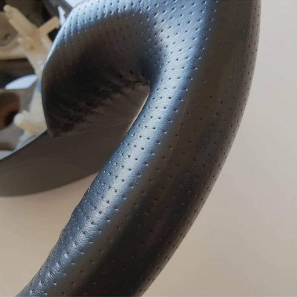 AutoFullCar – Kit di restauro per volanti in pelle nera FullCarX | Riparatore professionale per volante in pelle | Include tinta, lima, sgrassante, sigillante e accessori