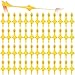 Vinsot 150 Pack Flying Chicken Slingshot Fingers Rubber Chicken Bulk Flick Chicken Toys Easter Day Ornament Stretchy Toy for Party Activity Favors