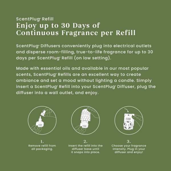 Image of Yankee Candle ScentPlug Refill for Plug in Air Fresheners, Scented Oil Refills, Long Lasting Home Fragrance, Balsam & Cedar (Pack of 4)