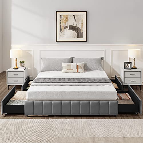 Top 10 Best Queen Bed Frame With Storage Drawers Top Picks 2023 Reviews