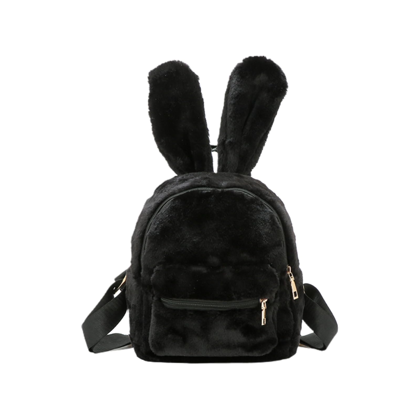 Lanpet Cute Bunny Backpacks for Women Rabbit Ears Backpack Fluffy Shoulder Bag Satchel