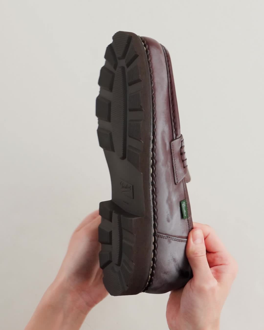 Amazon | Paraboot REIMS ランス 99413 CAFE UKサイズ7 日本サイズ約