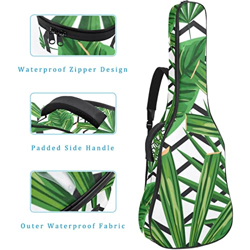 Housse étanche pour guitare acoustique avec double bandoulière et poche Motif chouettes, canards, perroquets… - Les Beatles, Paul McCartney, John Lennon, RIngo Starr, George Harrison Housse étanche pour guitare acoustique avec double bandoulière et poche Motif chouettes, canards, perroquets… – Image 5