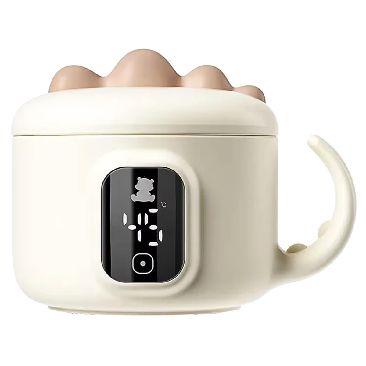 Lunch Box Elettrico Portatile Fili per La Casa, Ciotola Riscaldante per Neonati, Ciotola per Alimenti Complementari per Neonati, Mantiene Caldo per 8 Ore, Acciaio Inossidabile