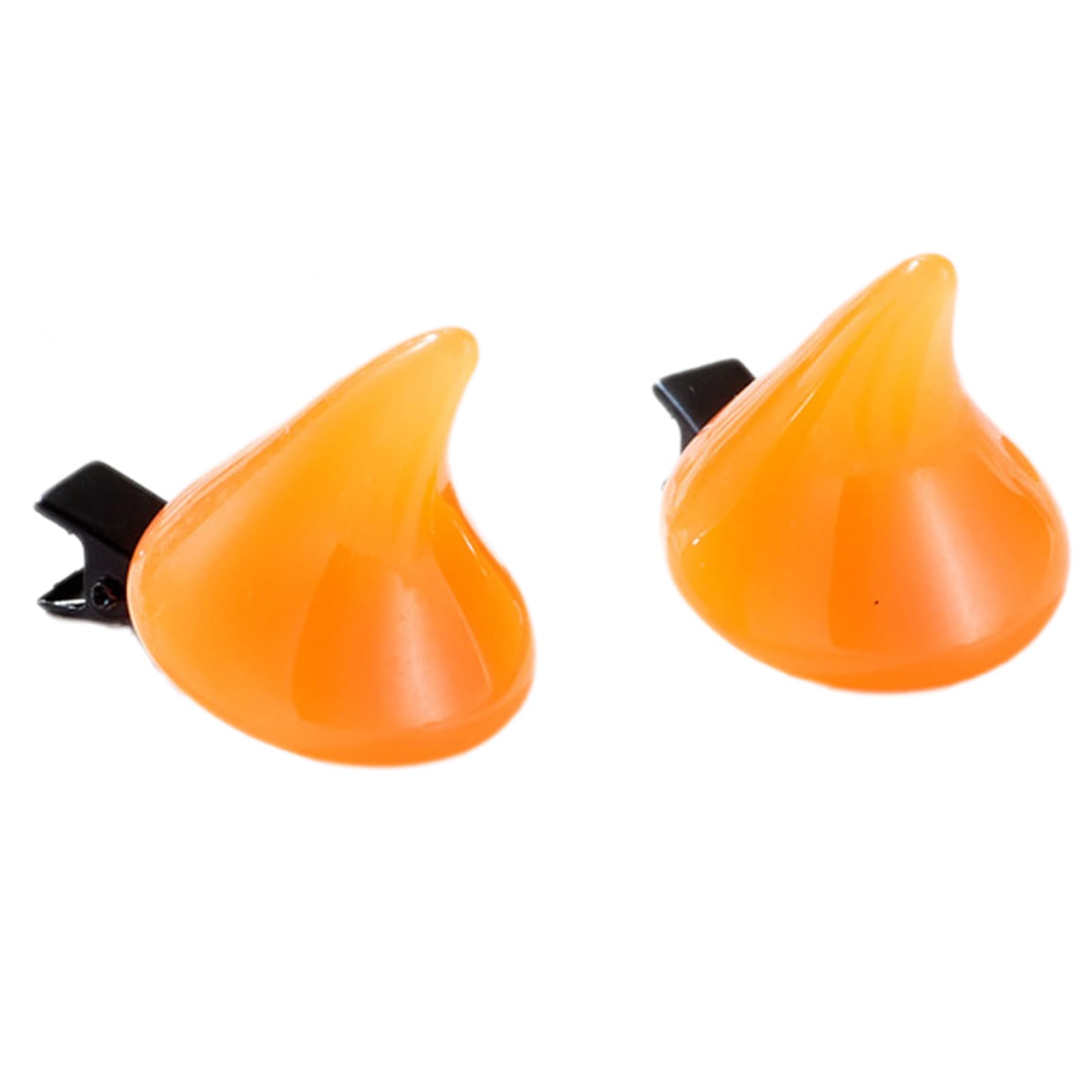 Fentency Halloween Barrettes Horn Hair Clips Theme Party Stage Headdress Devil Horn Barrettes Cosplay Hair Accessories