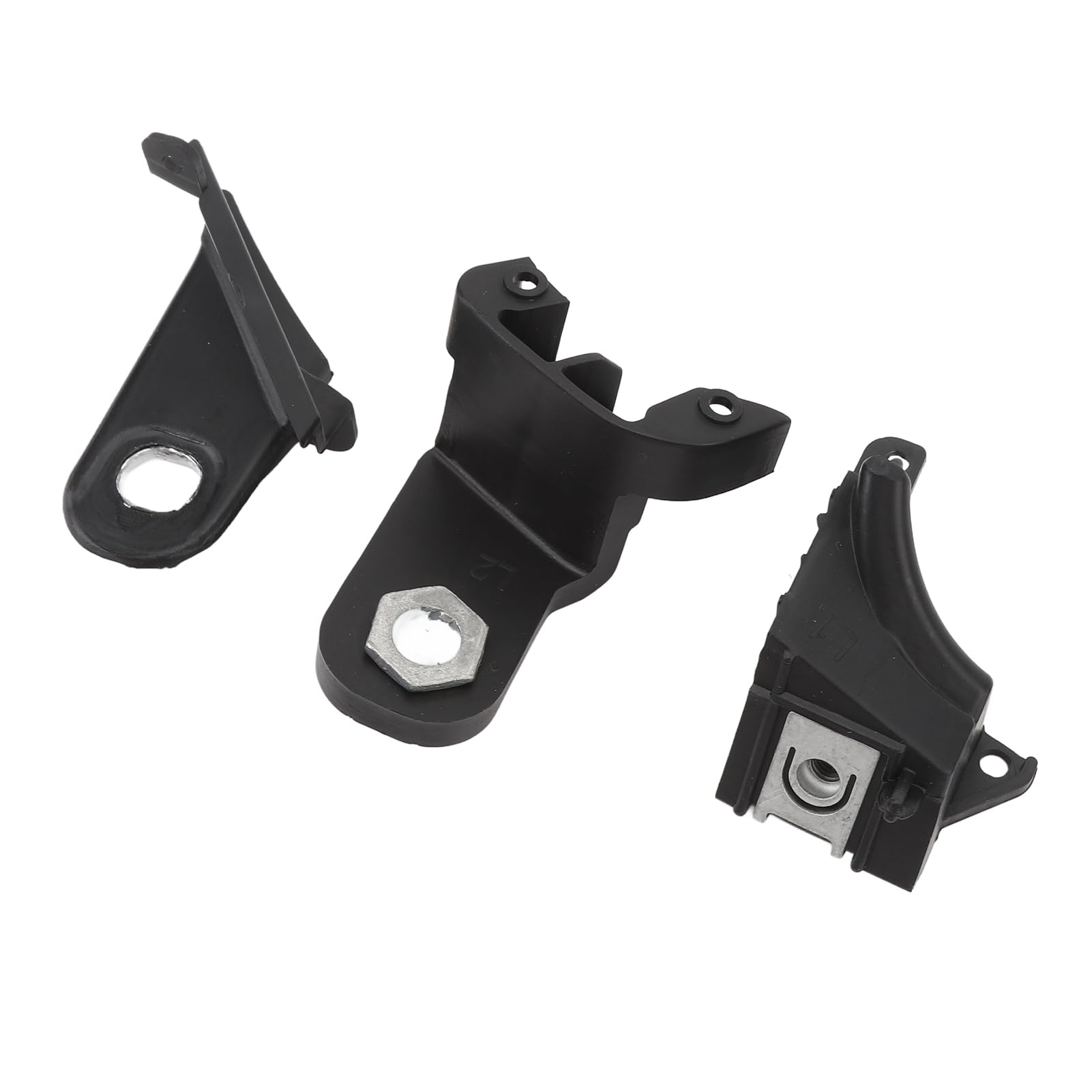 Headlight Repair Kit, Front Headlight Bracket Repair Kit Clip, Niiyen 9PCS Car Headlight Bracket Repair Kit Waterproof Metal Headlamp Mount Lug Repairing Kit for 500 2007 to 2015 (Left)