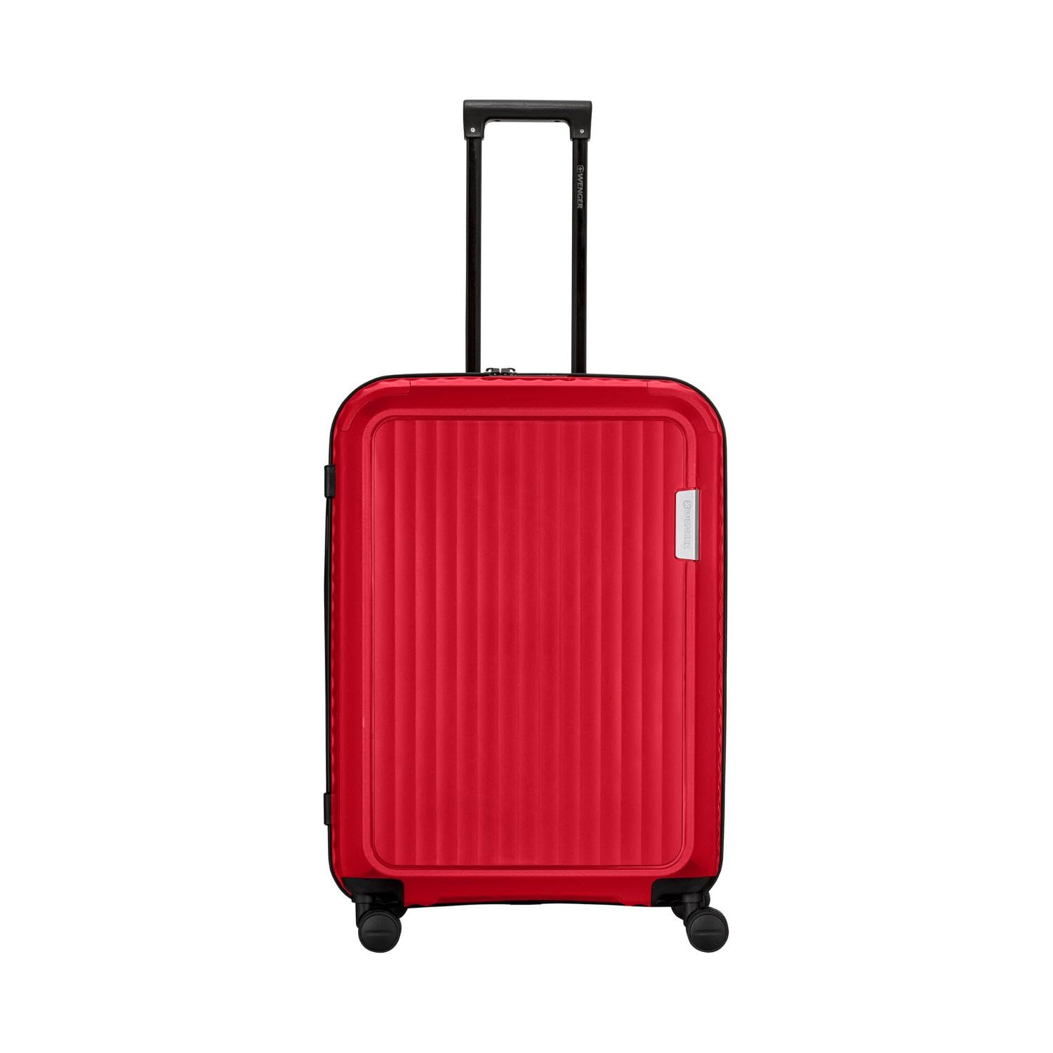 Optimo Hardside Expandable 70cm Check-In Luggage Trolley Red- 653314