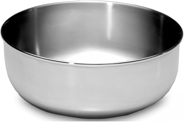 Lifeventure Stainless Steel Bowl  Strong Corrosion Resistant Bowl Ideal for Camping or Travel
