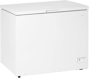 Danby DCF100A6WM 10.0 cu. ft. Square Model Chest Freezer DOE Front mounted mechanical thermostat: Easy to use, adjustable variable temperature range