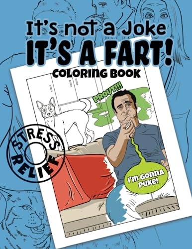 It is not a Joke it is a fart: Coloring book for adult image 2