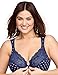 Glamorise Full Figure Plus Size Wonderwire Front-Closure Bra Underwire #1245