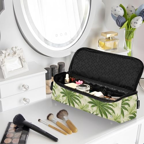 Bolsa de viaje para herramientas de cabello resistente al calor y protector para planchas y rizadores, organizador portátil miniatura 7