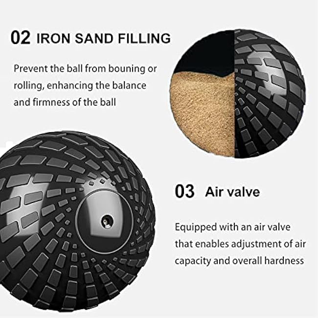 Medicine Ball 10 lbs Slam Ball Weighted Balls for Exercise Strength and Crossfit Workout