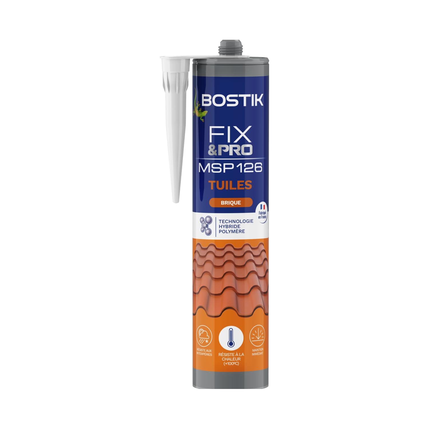 Mastic-colle Hybride Bostik MSP126 Pour Toiture Et Liteaux - Maintien Immédiat